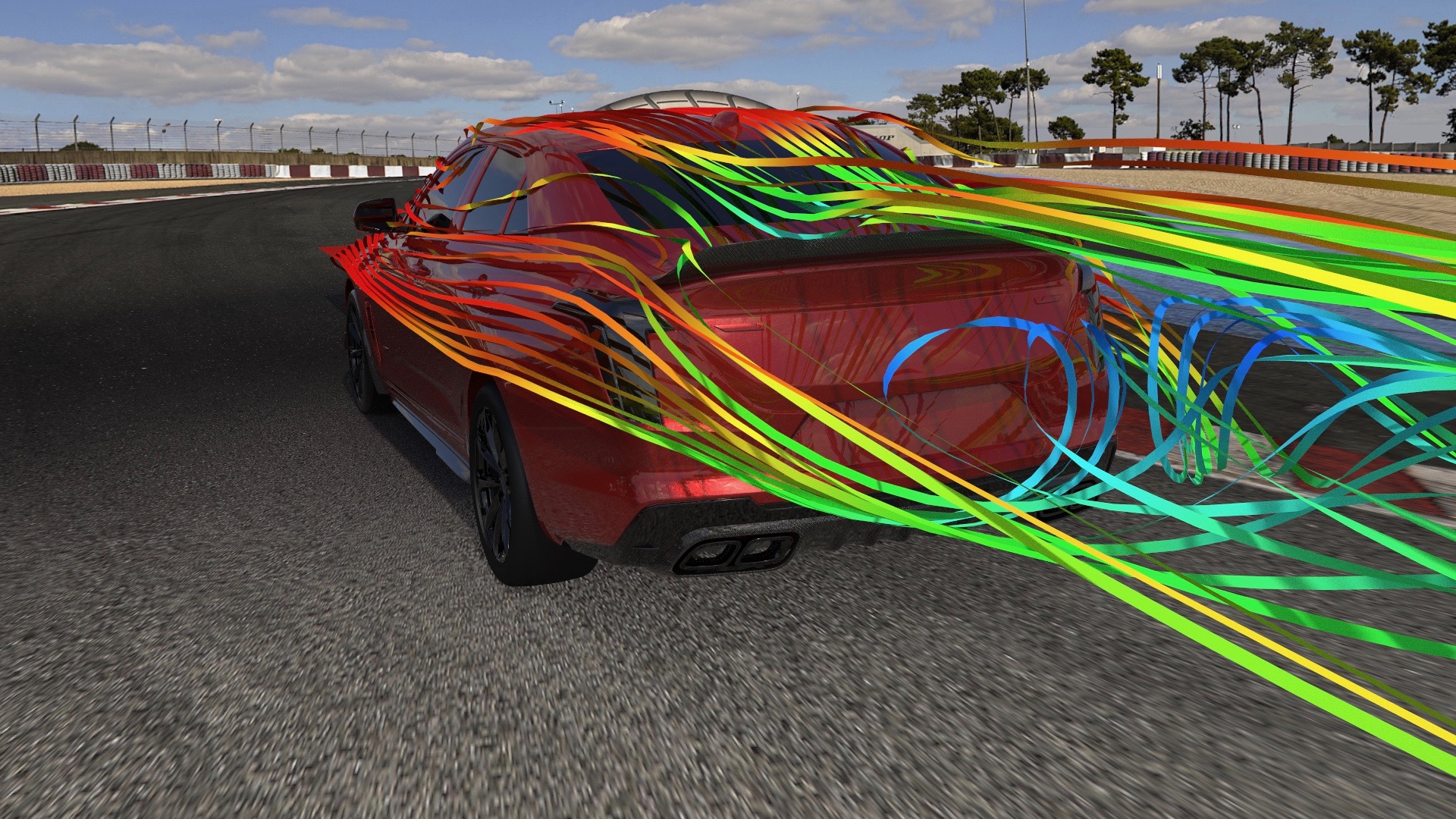 Download 2022 Cadillac CT4-V Blackwing - Aerodynamics HD Wallpaper 1920x1080 #73