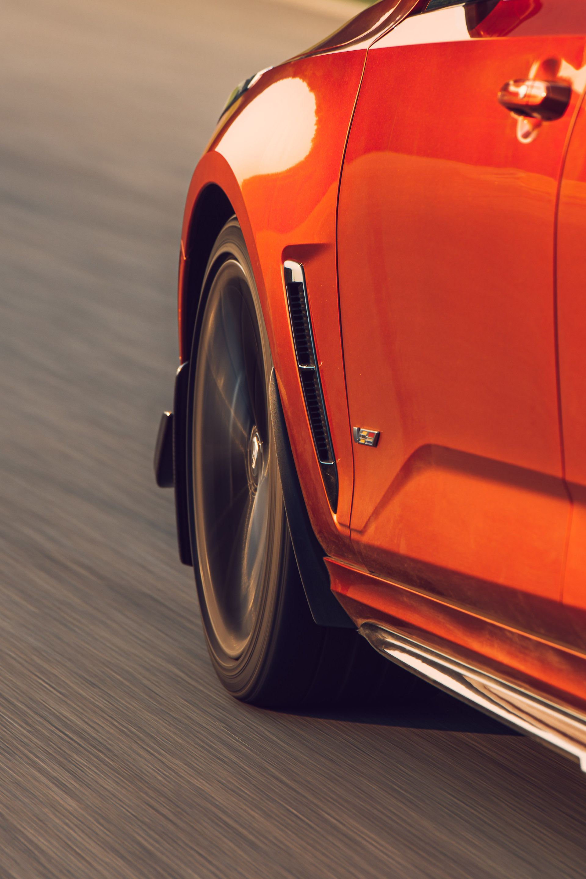 Download 2022 Cadillac CT4-V Blackwing - Detail HD Phone Wallpaper 1920x2880 #32