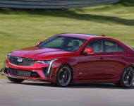 2022 Cadillac CT4-V Blackwing - Front Three-Quarter Wallpaper 190x150