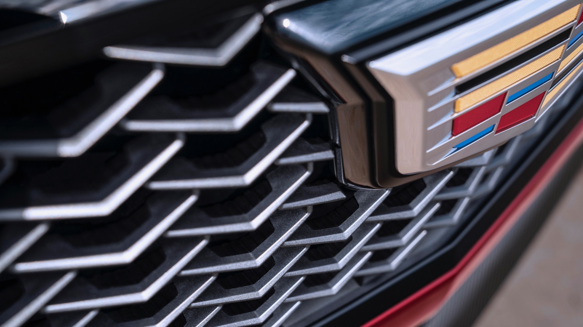 Download 2022 Cadillac CT4-V Blackwing - Grill HD Wallpaper 1920x1080 #47