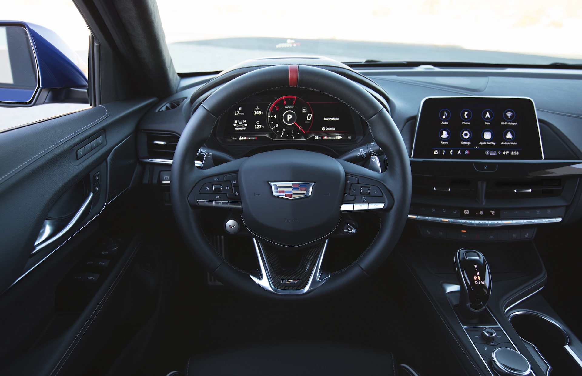 Download 2022 Cadillac CT4-V Blackwing - Interior, Cockpit HD Wallpaper 1920x1240 #66