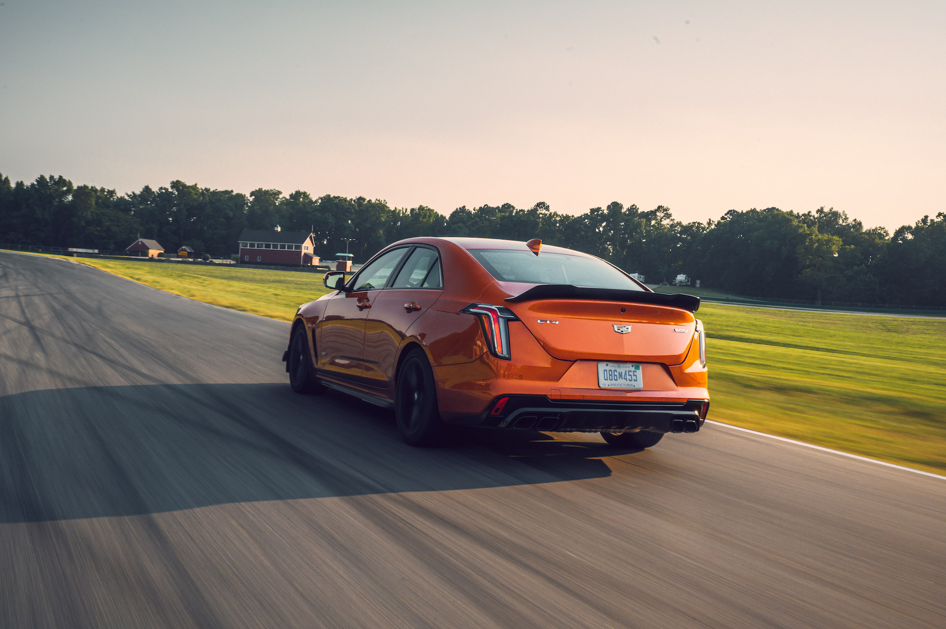 Download 2022 Cadillac CT4-V Blackwing - Rear Three-Quarter HD Wallpaper 1920x1277 #13