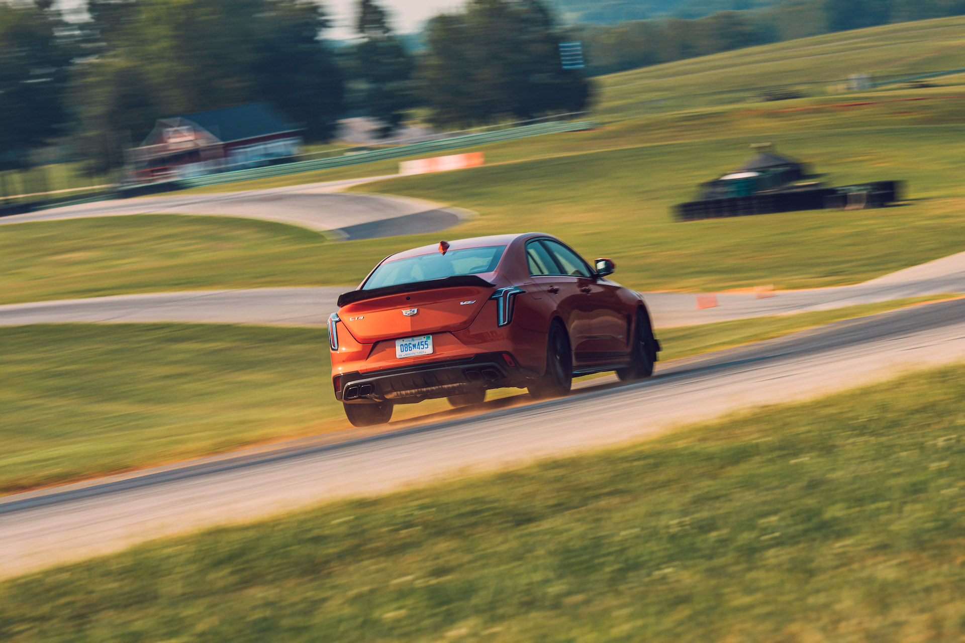 Download 2022 Cadillac CT4-V Blackwing - Rear Three-Quarter HD Wallpaper 1920x1280 #19