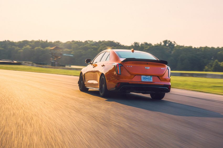 2022 Cadillac CT4-V Blackwing - Rear Three-Quarter HD Wallpapers 850x565 #15 2022 Cadillac CT4-V Blackwing - Rear Three-Quarter Wallpaper 850x565 #15