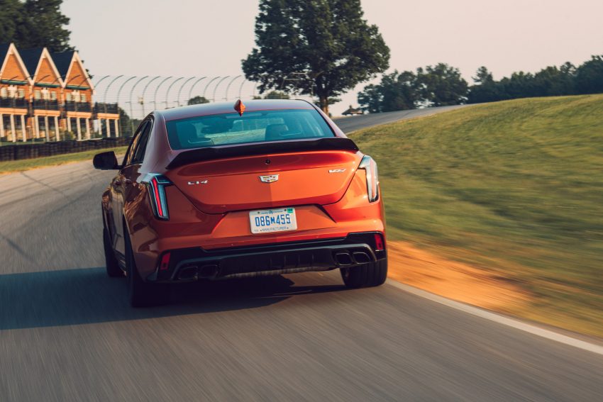 2022 Cadillac CT4-V Blackwing - Rear HD Wallpapers 850x567 #16 2022 Cadillac CT4-V Blackwing - Rear Wallpaper 850x567 #16