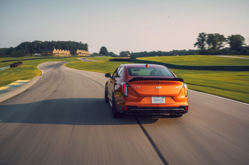 2022 Cadillac CT4-V Blackwing - Rear HD Wallpapers 850x565 #20 2022 Cadillac CT4-V Blackwing - Rear Wallpaper 850x565 #20