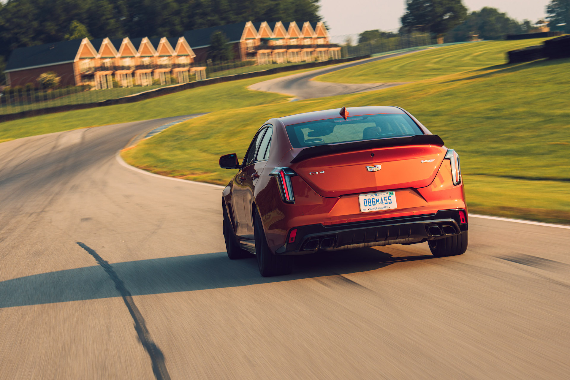 Download 2022 Cadillac CT4-V Blackwing - Rear HD Wallpaper 1920x1280 #7