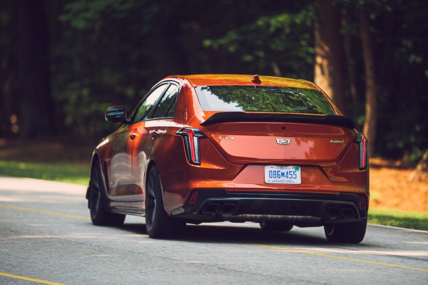 2022 Cadillac CT4-V Blackwing - Rear HD Wallpapers 850x567 #24 2022 Cadillac CT4-V Blackwing - Rear Wallpaper 850x567 #24