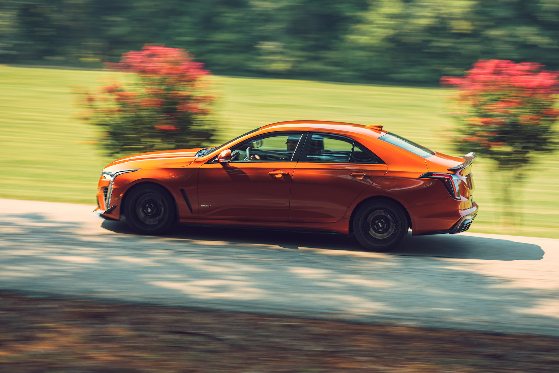 Download 2022 Cadillac CT4-V Blackwing - Side HD Wallpaper 1920x1280 #25