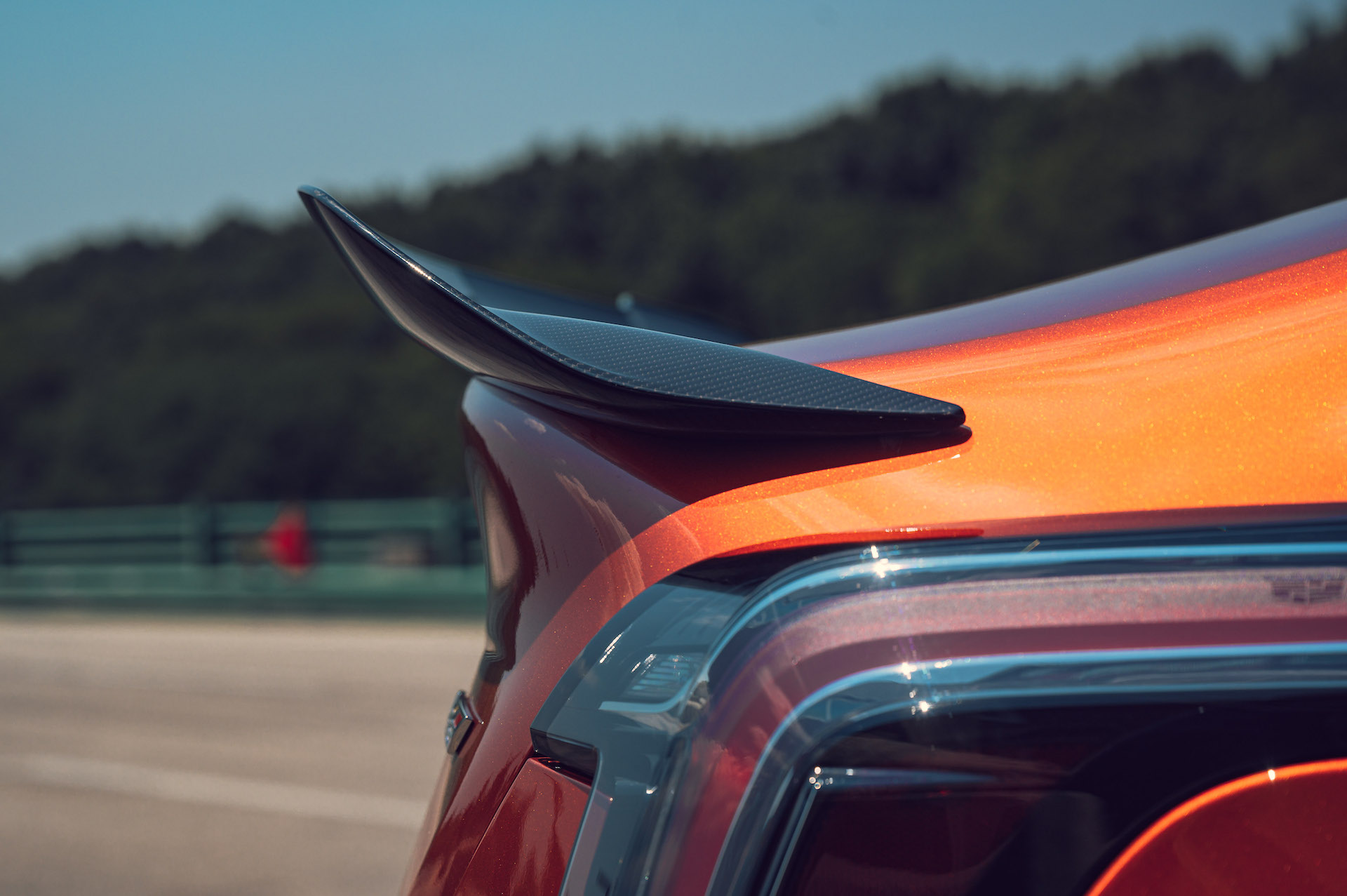 Download 2022 Cadillac CT4-V Blackwing - Spoiler HD Wallpaper 1920x1277 #33