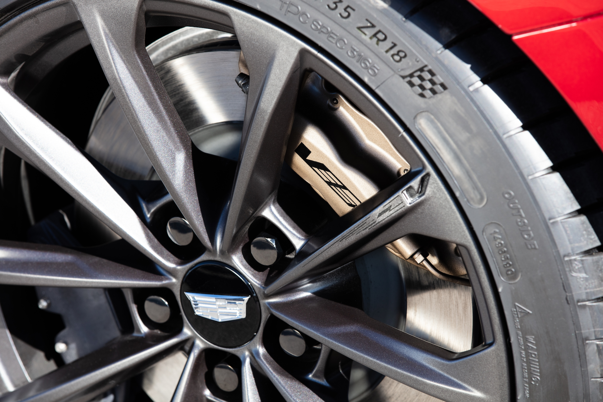 Download 2022 Cadillac CT4-V Blackwing - Wheel HD Wallpaper 1920x1280 #61