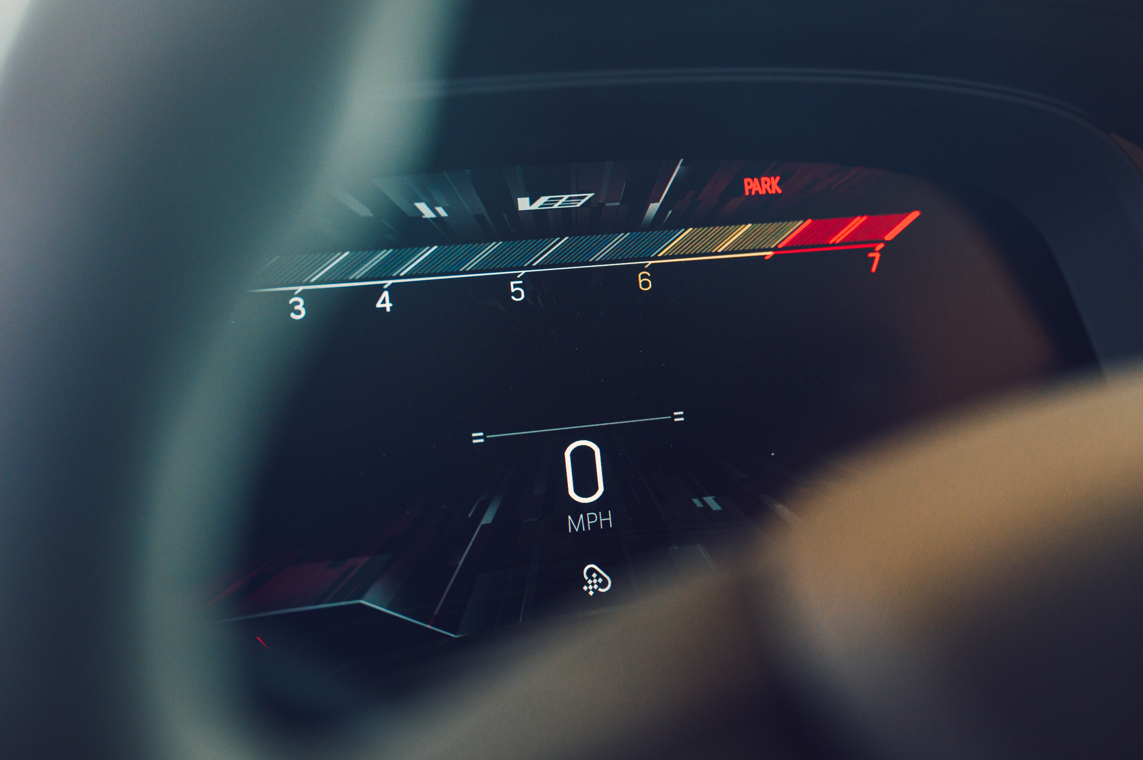 Download 2022 Cadillac CT5-V Blackwing - Digital Instrument Cluster HD Wallpaper 4000x2661 #60