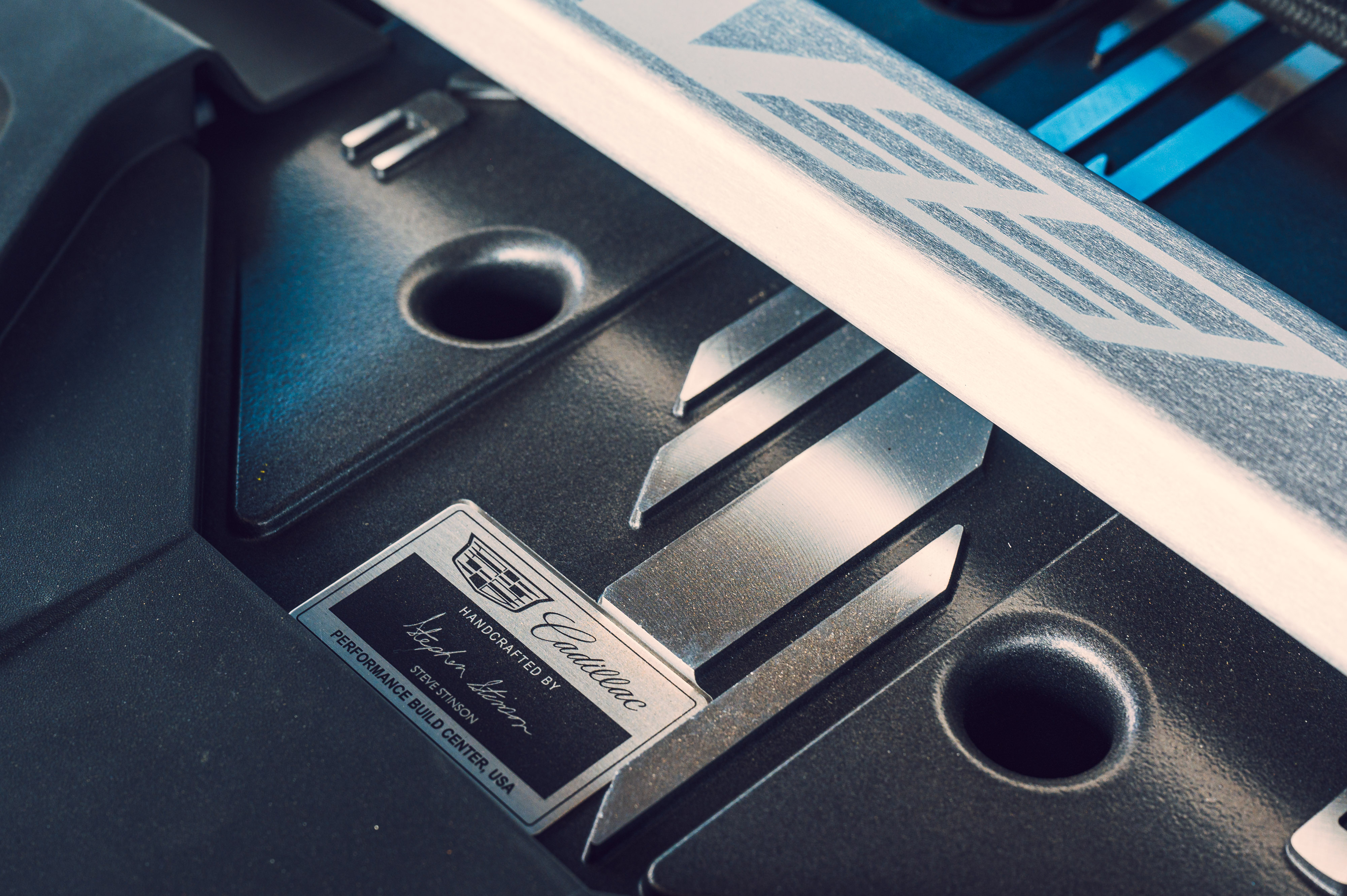 Download 2022 Cadillac CT5-V Blackwing - Engine HD Wallpaper 4000x2661 #48