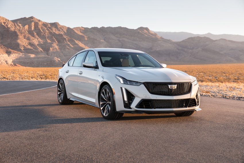 2022 Cadillac CT5-V Blackwing - Front Three-Quarter HD Wallpapers 850x567 #63 2022 Cadillac CT5-V Blackwing - Front Three-Quarter Wallpaper 850x567 #63