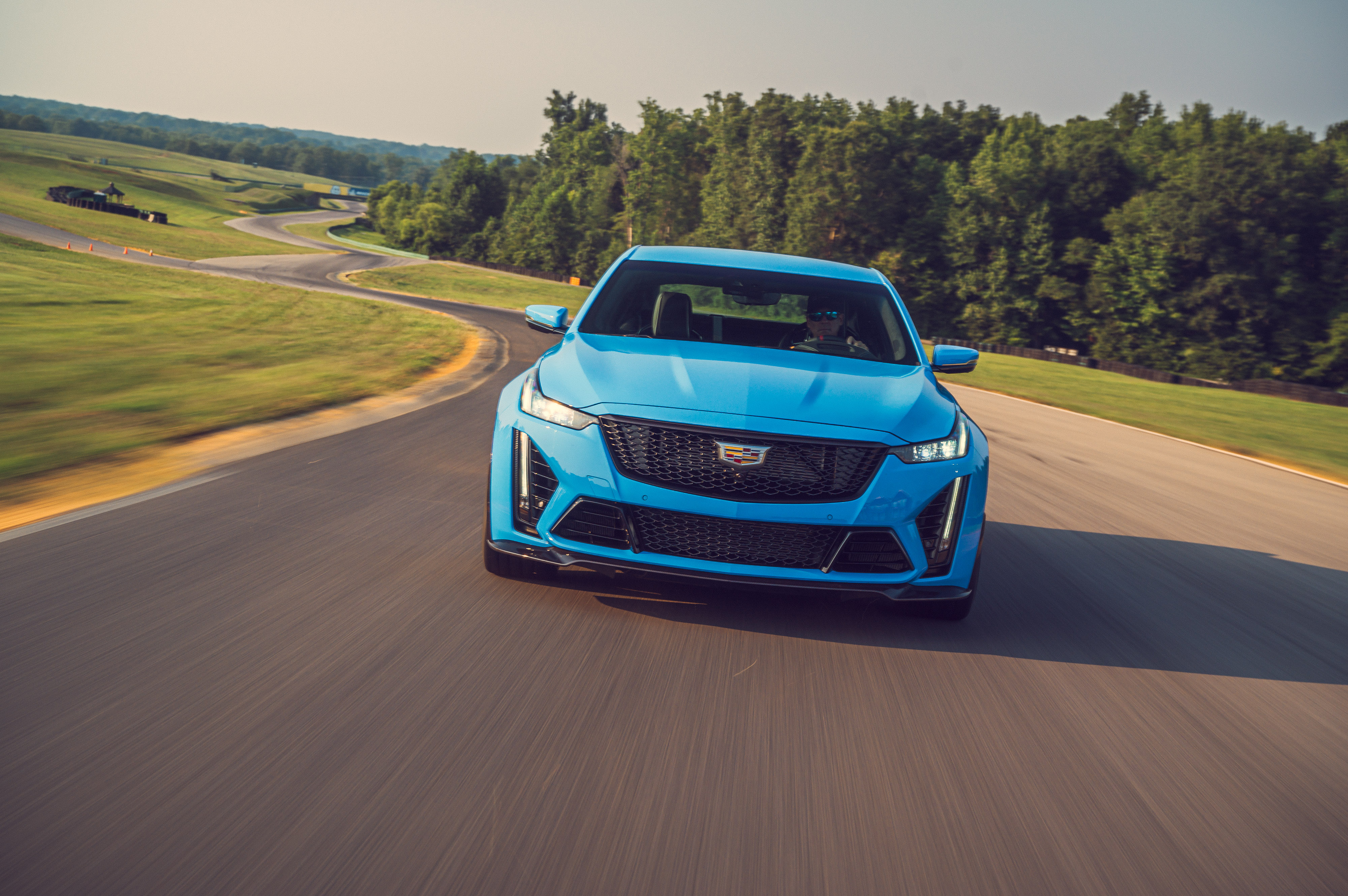 Download 2022 Cadillac CT5-V Blackwing - Front HD Wallpaper 4000x2661 #22