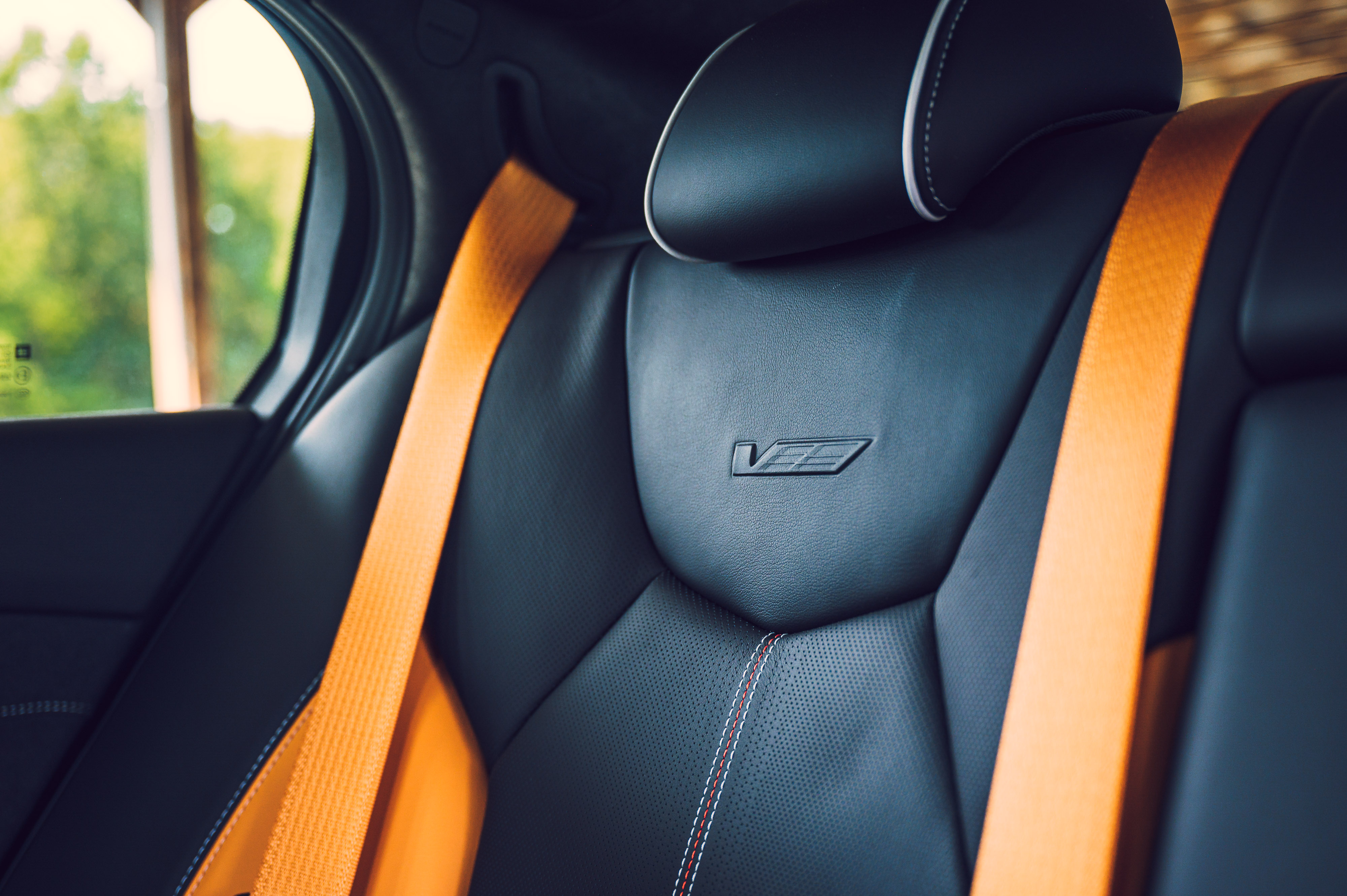 Download 2022 Cadillac CT5-V Blackwing - Interior, Seats HD Wallpaper 4000x2661 #58