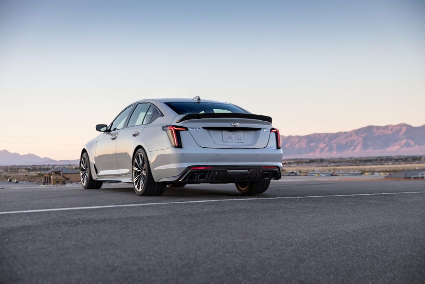 2022 Cadillac CT5-V Blackwing - Rear Three-Quarter HD Wallpapers 850x567 #64 2022 Cadillac CT5-V Blackwing - Rear Three-Quarter Wallpaper 850x567 #64