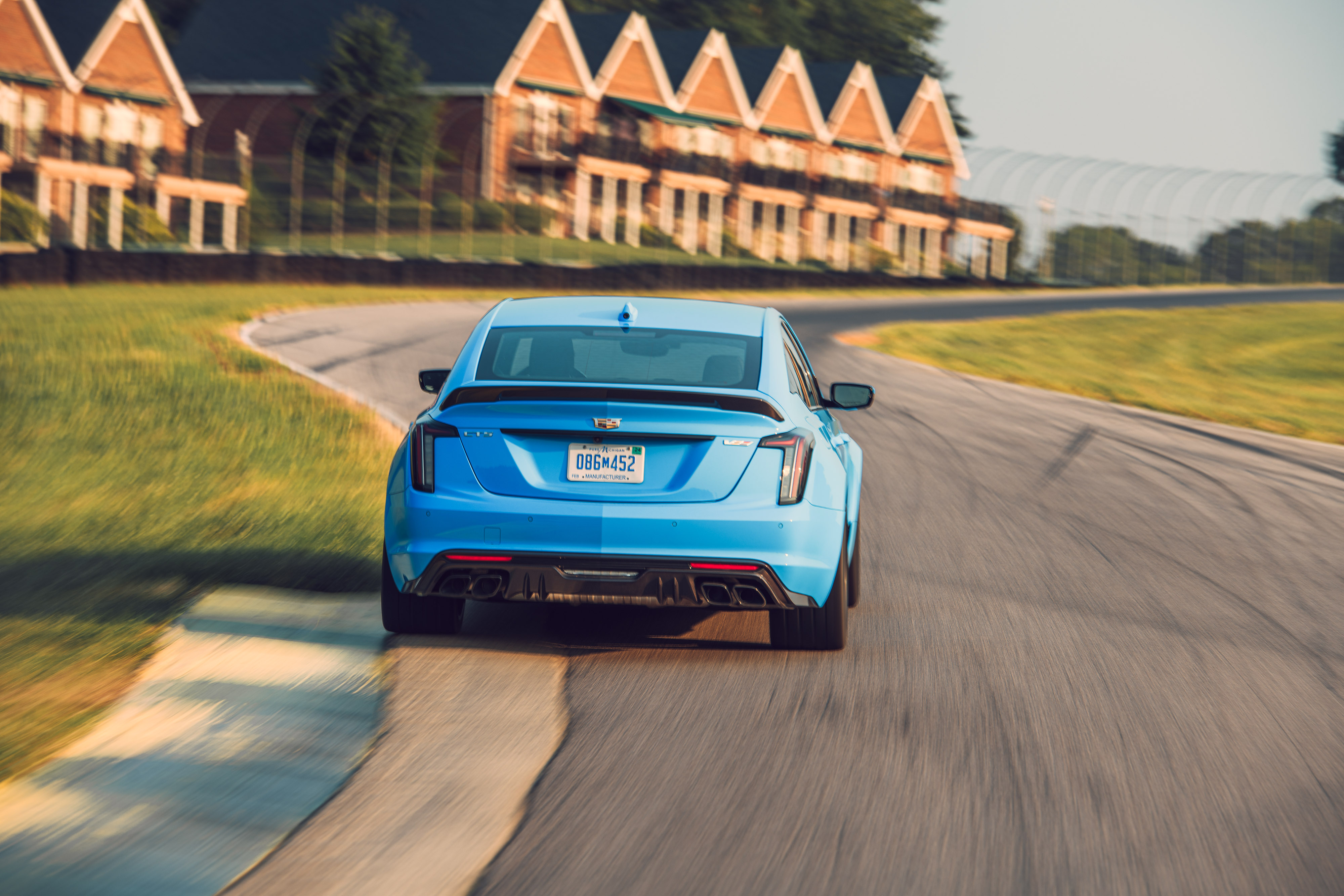 Download 2022 Cadillac CT5-V Blackwing - Rear HD Wallpaper 4000x2667 #30