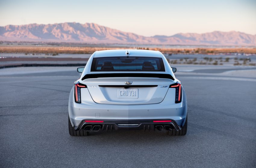 2022 Cadillac CT5-V Blackwing - Rear HD Wallpapers 850x560 #65 2022 Cadillac CT5-V Blackwing - Rear Wallpaper 850x560 #65