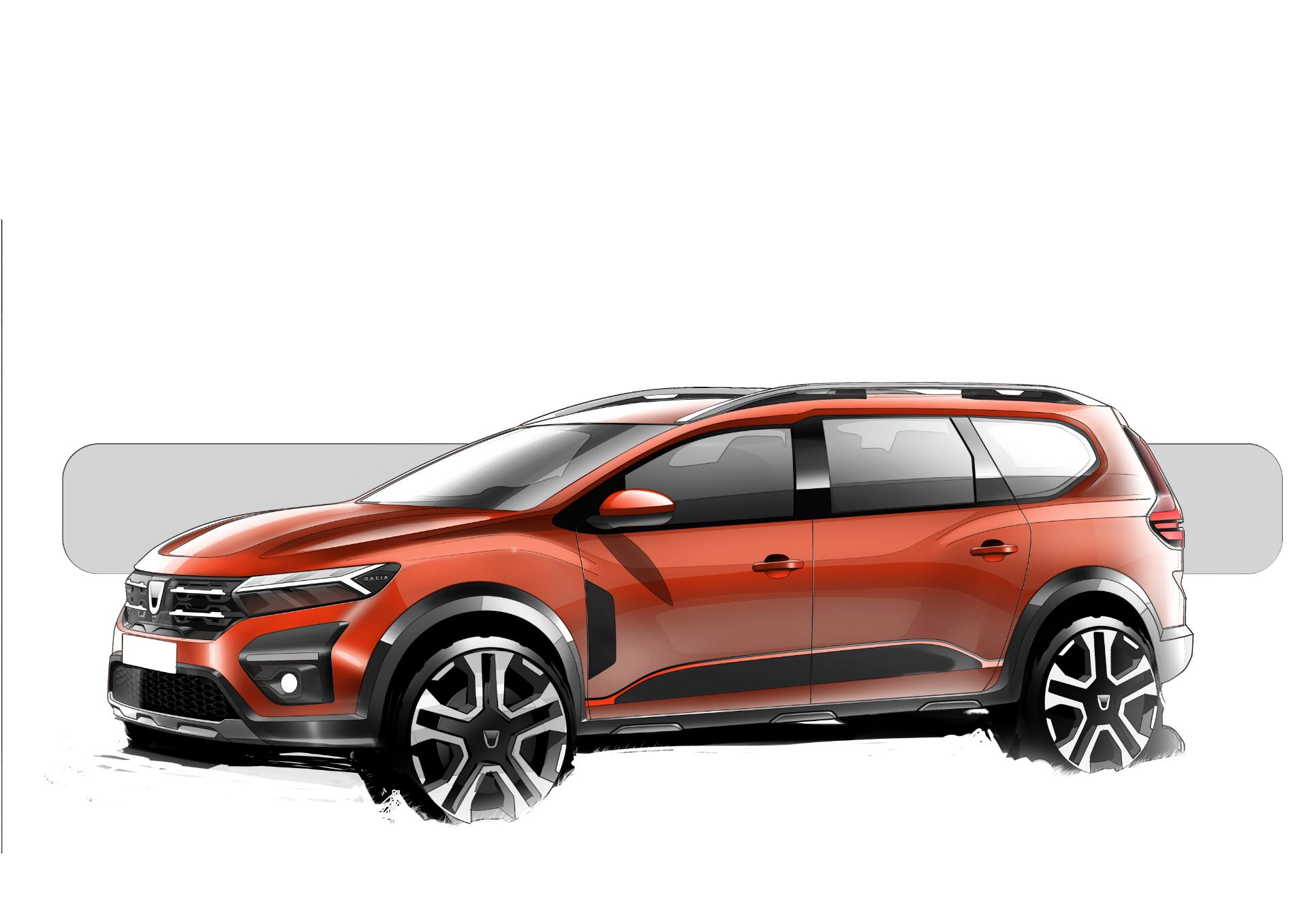 Download 2022 Dacia Jogger Extreme - Design Sketch HD Wallpaper 1920x1357 #39