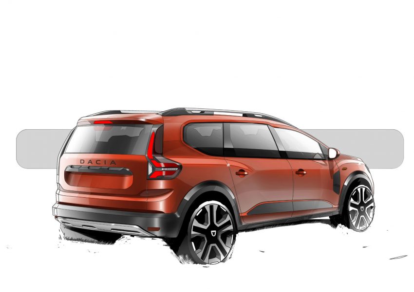 2022 Dacia Jogger Extreme - Design Sketch Wallpaper 850x601 #40