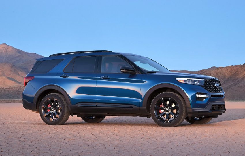 2022 Ford Explorer ST-Line - Front Three-Quarter Wallpaper 850x543 #25