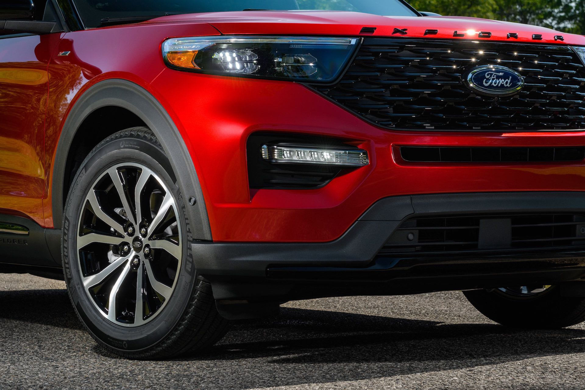 Download 2022 Ford Explorer ST-Line - Front HD Wallpaper 1920x1280 #17