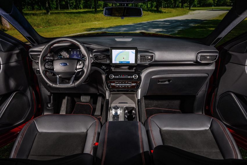 2022 Ford Explorer ST-Line - Interior, Cockpit Wallpaper 850x567 #21
