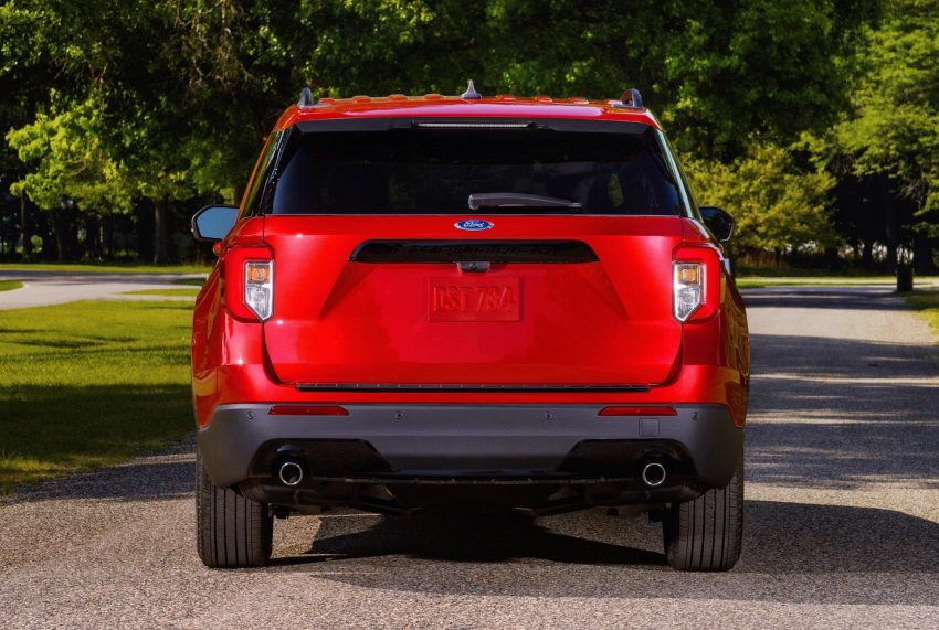 2022 Ford Explorer ST-Line - Rear Wallpaper 850x571 #13