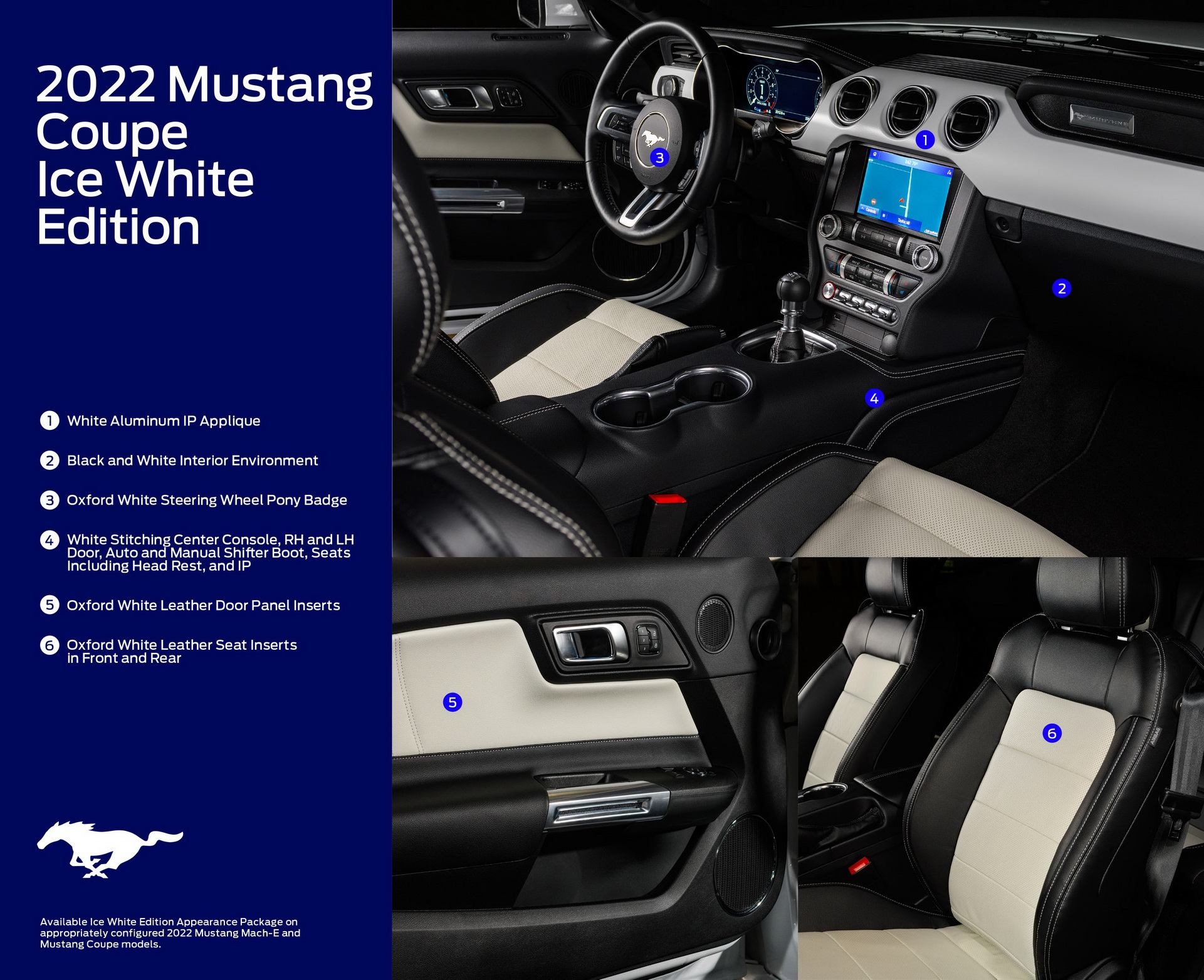 Download 2022 Ford Mustang Ice White Appearance Package - Technical Drawing HD Wallpaper 1921x1564 #24