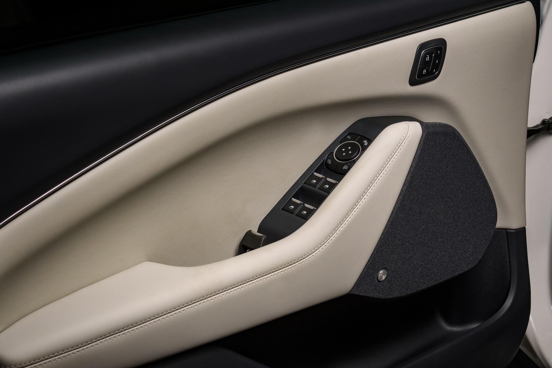 Download 2022 Ford Mustang Mach-E Ice White Appearance Package - Interior, Detail HD Wallpaper 1921x1281 #19