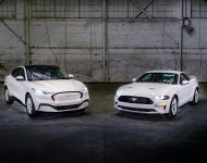 2022 Ford Mustang Mach-E and Ford Mustang Ice White Appearance Package - Front Wallpaper 190x150