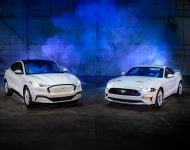 2022 Ford Mustang Mach-E and Ford Mustang Ice White Appearance Package - Front Wallpaper 190x150