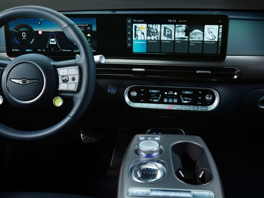 2022 Genesis GV60 - Central Console Wallpaper 850x638 #39