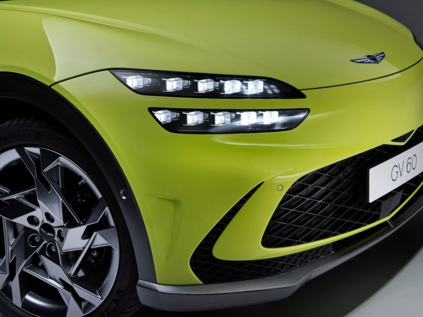 2022 Genesis GV60 - Headlight Wallpaper 850x638 #34