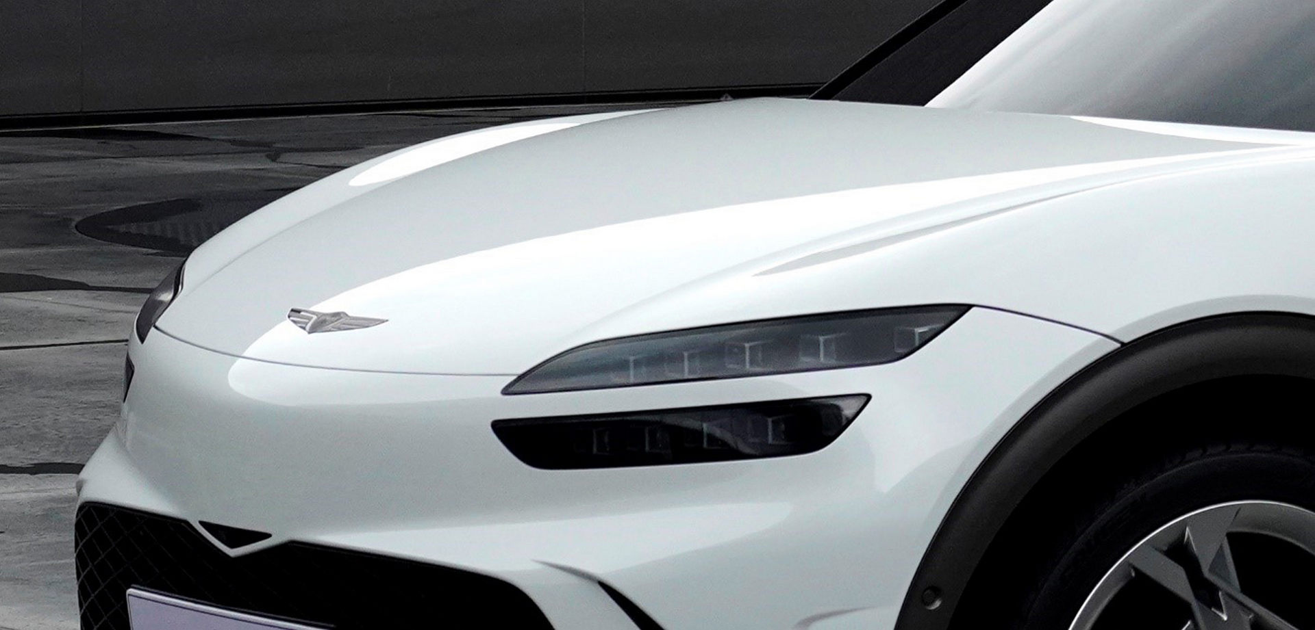 Download 2022 Genesis GV60 - Headlight HD Wallpaper 1920x921 #20