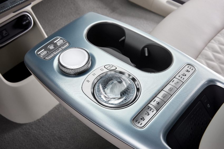 2022 Genesis GV60 - Interior, Detail Wallpaper 850x568 #22