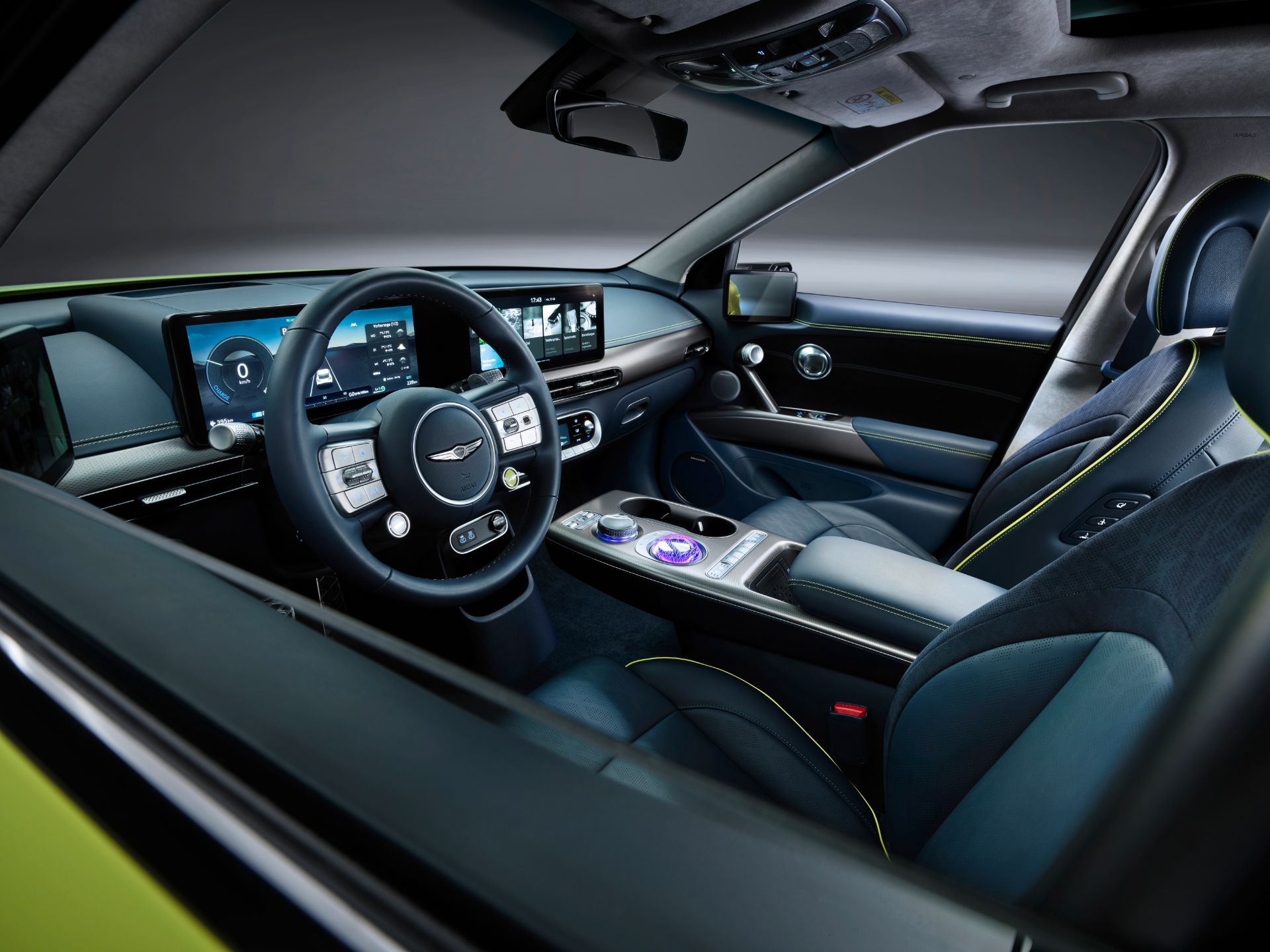 Download 2022 Genesis GV60 - Interior HD Wallpaper 1920x1440 #41