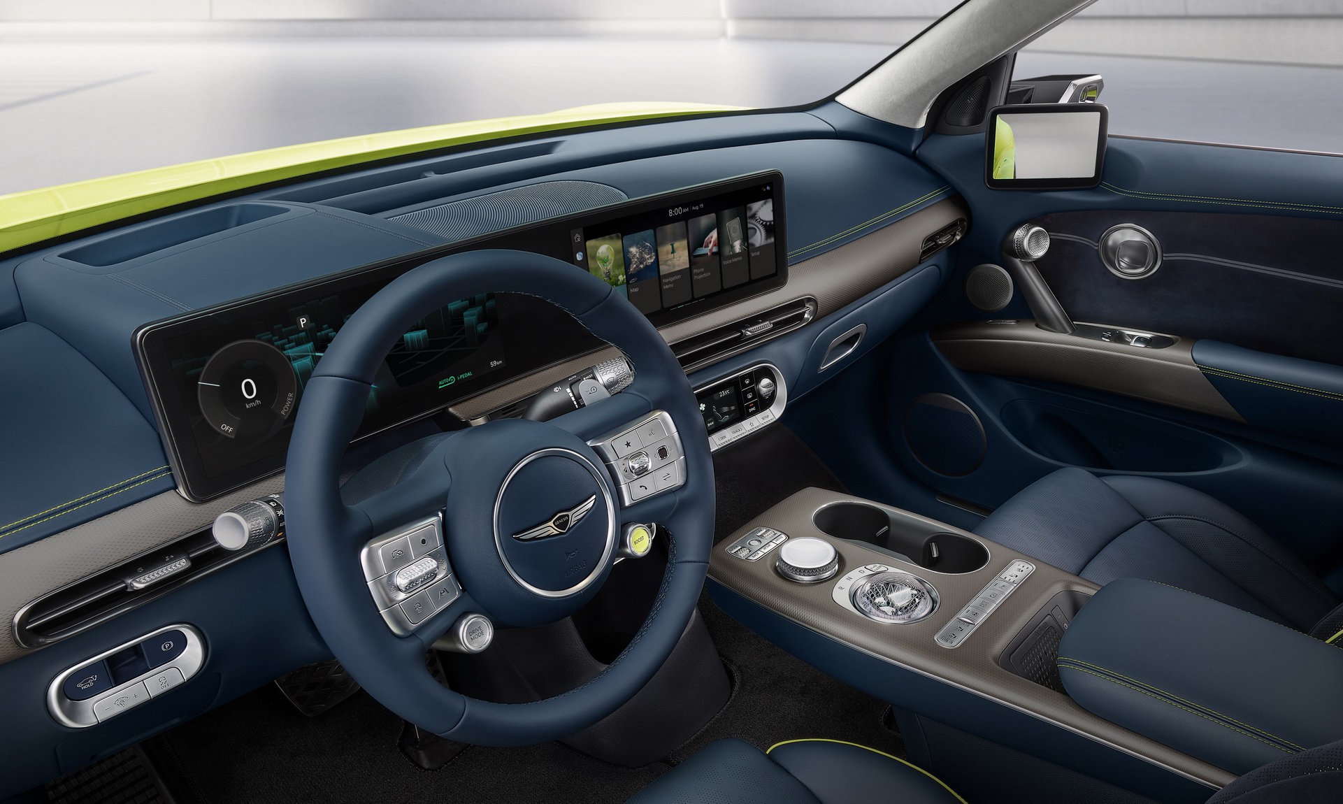 Download 2022 Genesis GV60 - Interior HD Wallpaper 1921x1150 #8