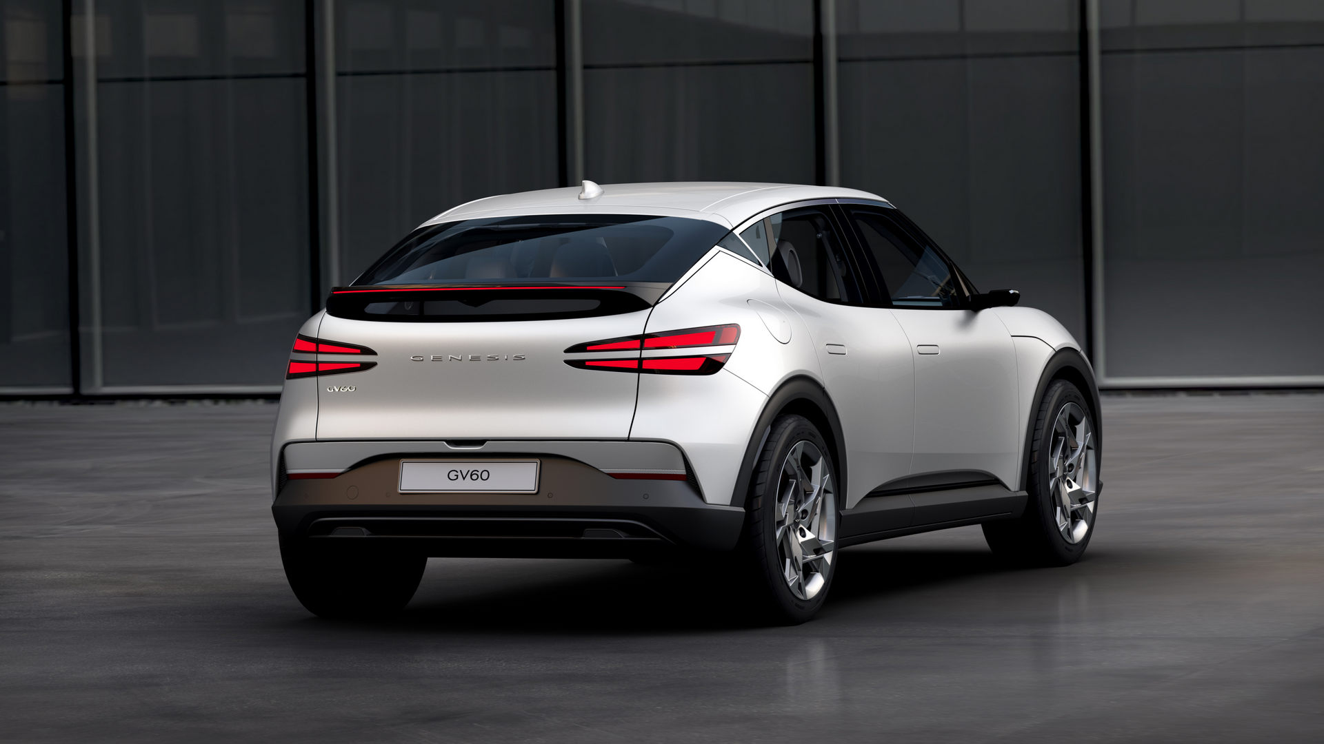 Download 2022 Genesis GV60 - Rear Three-Quarter HD Wallpaper 1920x1080 #16