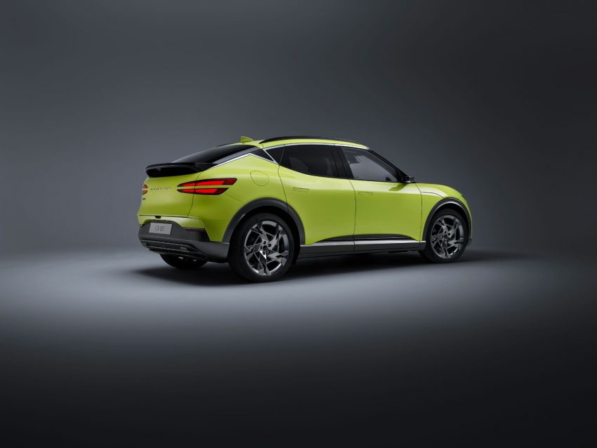 2022 Genesis GV60 - Rear Three-Quarter Wallpaper 850x638 #25