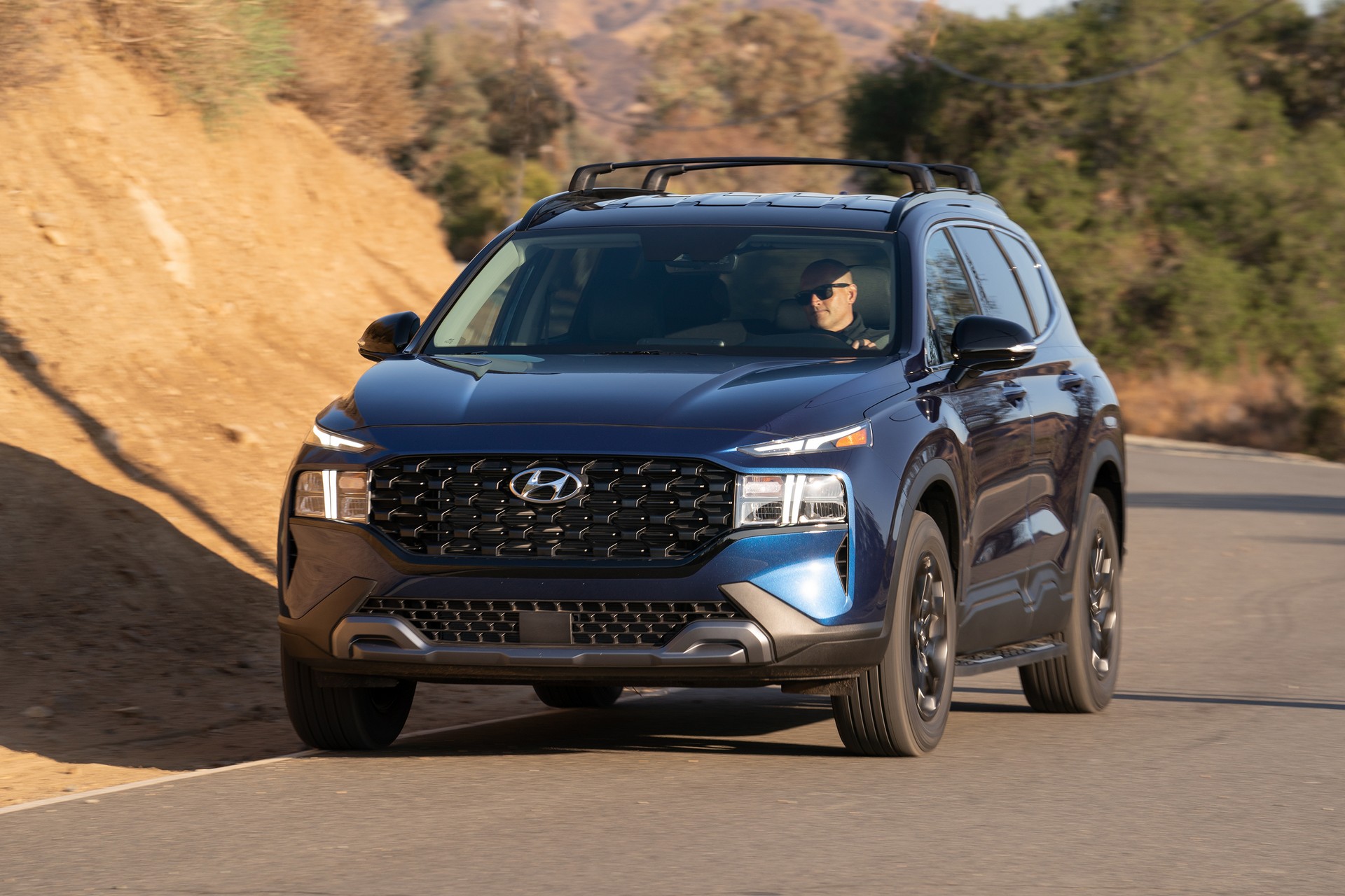 Download 2022 Hyundai Santa Fe XRT - Front HD Wallpaper 1920x1280 #12