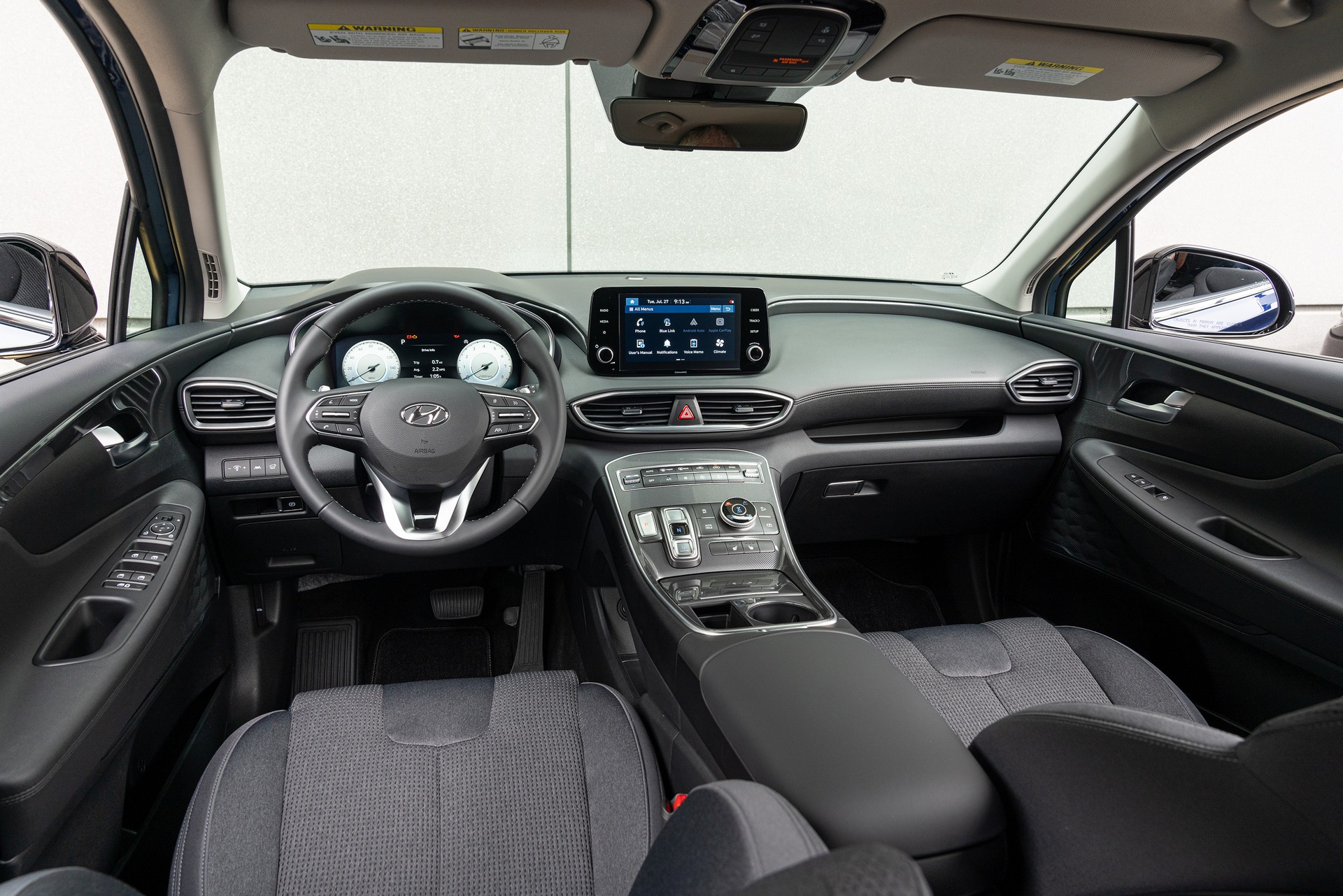 Download 2022 Hyundai Santa Fe XRT - Interior, Cockpit HD Wallpaper 1920x1281 #41