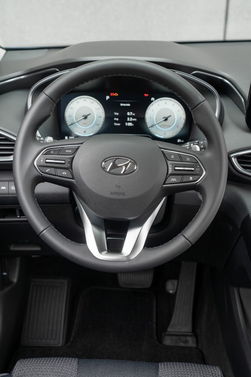 2022 Hyundai Santa Fe XRT - Interior, Steering Wheel Phone Wallpaper 850x1275 #39