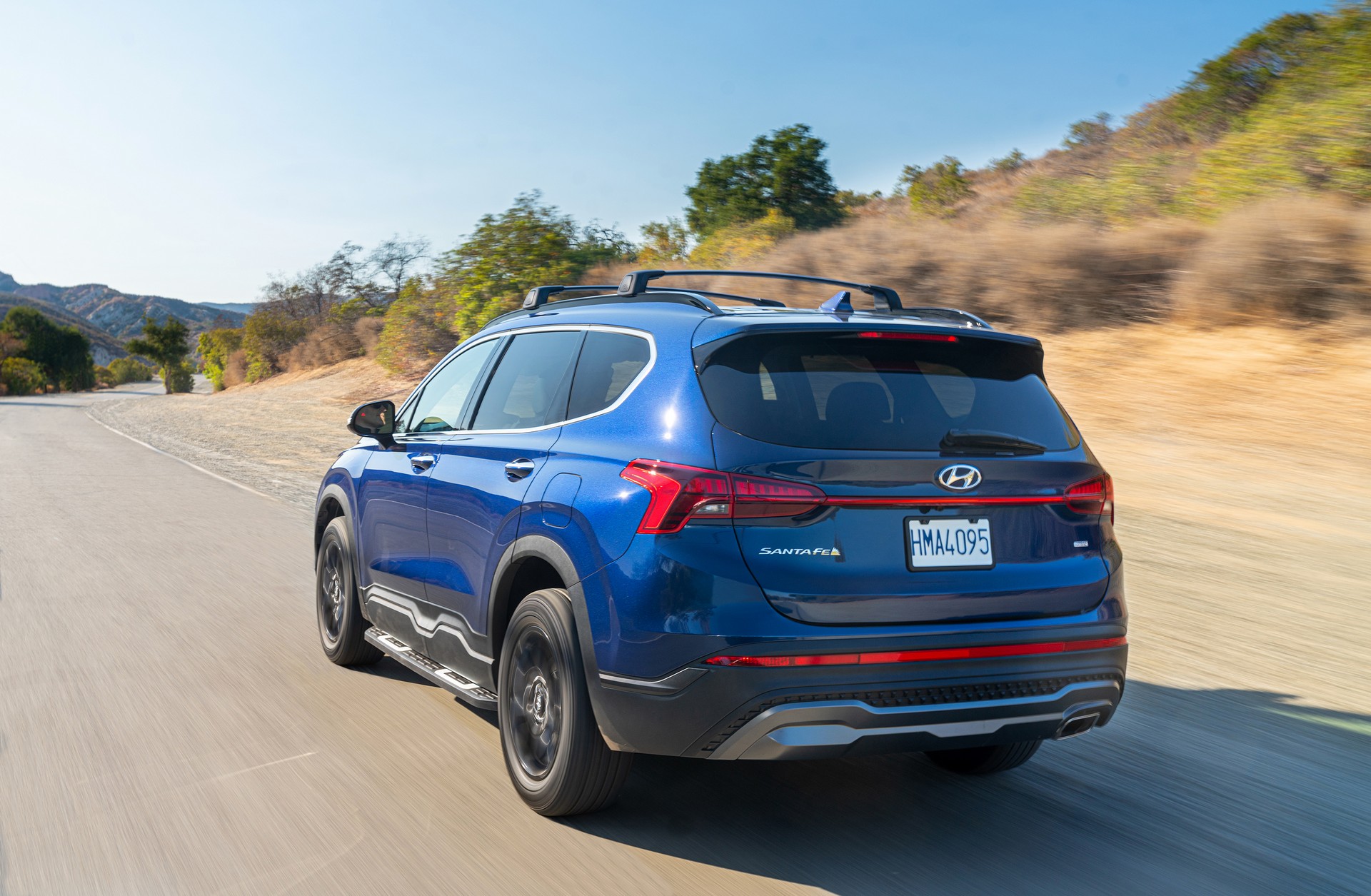 Download 2022 Hyundai Santa Fe XRT - Rear Three-Quarter HD Wallpaper 1920x1255 #2