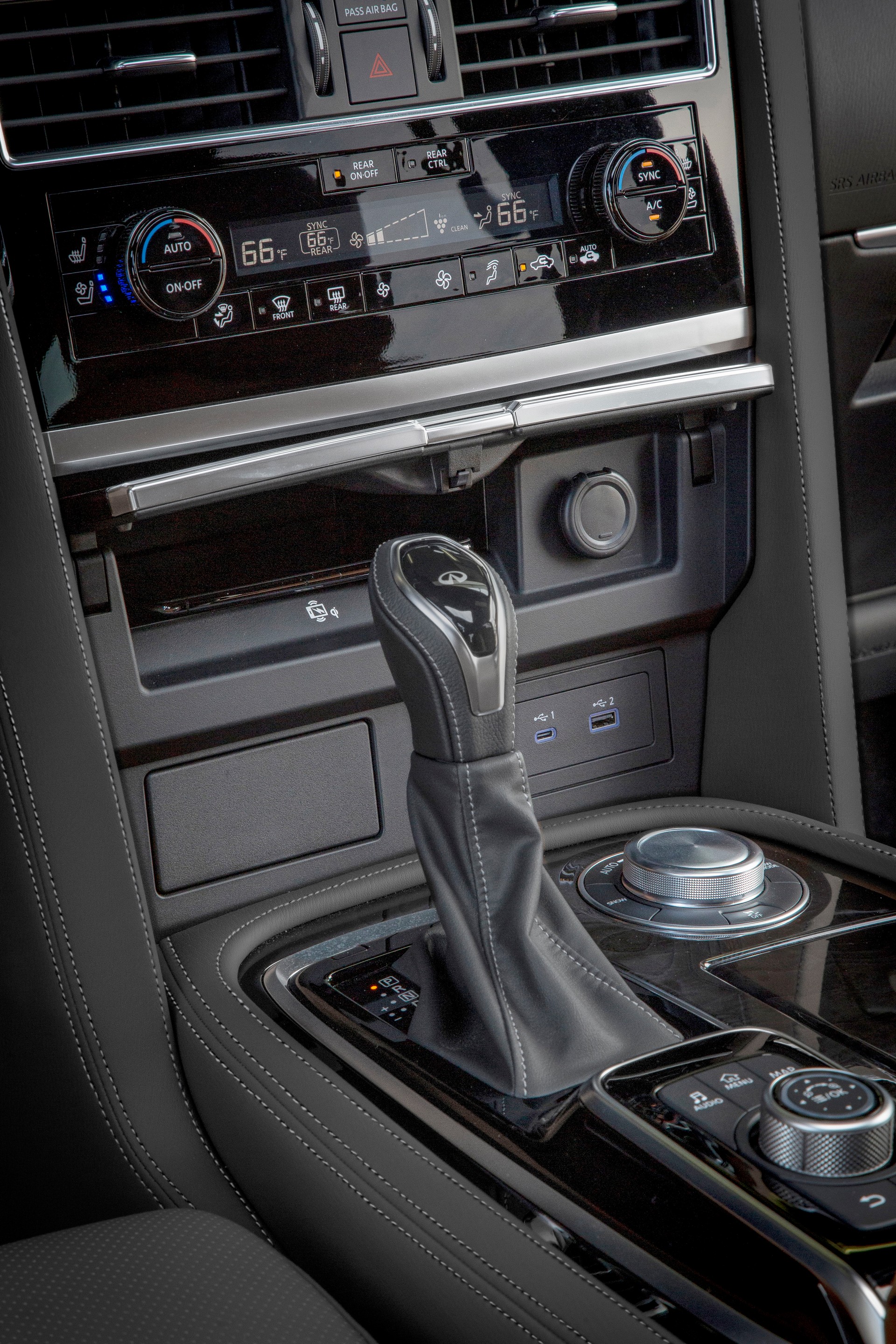 Download 2022 Infiniti QX80 - Central Console HD Phone Wallpaper 1920x2880 #25