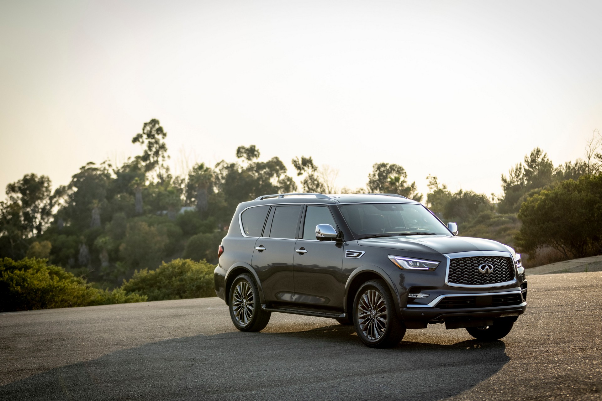 Download 2022 Infiniti QX80 - Front Three-Quarter HD Wallpaper 1920x1280 #4