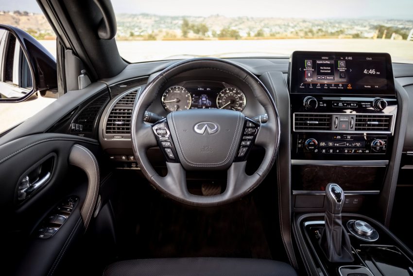2022 Infiniti QX80 - Interior, Steering Wheel Wallpaper 850x567 #18