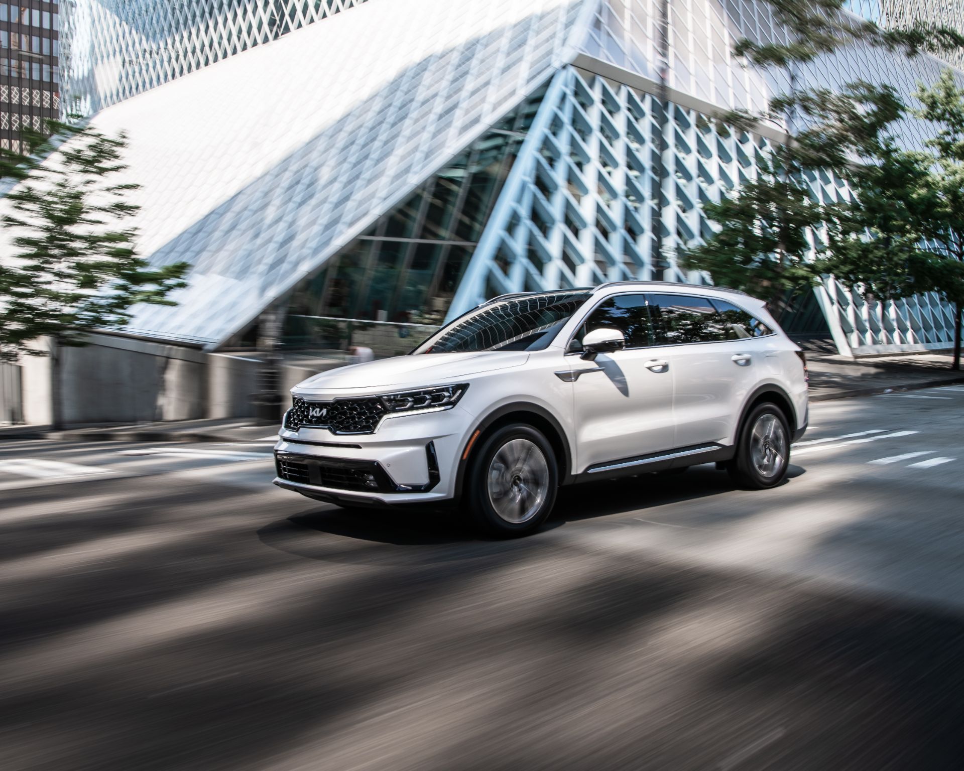 Download 2022 Kia Sorento PHEV - Front Three-Quarter HD Wallpaper 1920x1536 #9