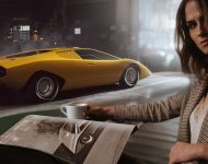 2022 Lamborghini Countach LPI 800-4 - Design Sketch Wallpaper 190x150